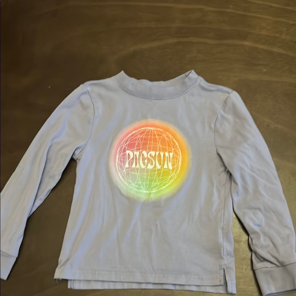 Pacsun Kids Long Sleeve Shirt - Blue